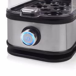 Princess 01.262046.01.001 cuiseur d'oeufs 6 œufs 400 W Noir, Argent