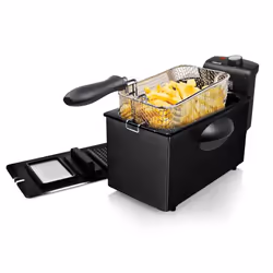 Princess 01.182731.01.650, Friteuse, 3 L, 130 °C, 190 °C, Unique, Noir
