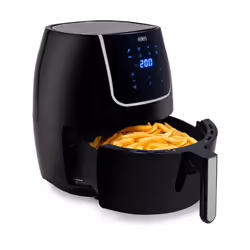 Eden ED-7012 friteuse Unique 6 L Autonome 1700 W Friteuse d’air chaud Noir