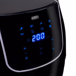Eden ED-7012 friteuse Unique 6 L Autonome 1700 W Friteuse d’air chaud Noir