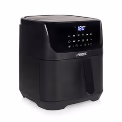 Princess 01.182061.01.001 Friteuse - Digital Aerofryer, Friteuse d’air chaud, 6,5 L, 1,5 kg, 200 °C, 9 personne(s), Chine