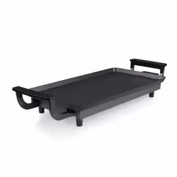 Princess 01.102209.01.005 Plancha Chef, Autonome, Noir, Acier inoxydable, 430 x 230 mm, Type F (CEE 7/4), 0,9 m