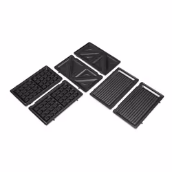 Tristar SA-3071 gaufrier et appareil à croque-monsieur 750 W Noir - Vue supplémentaire 4