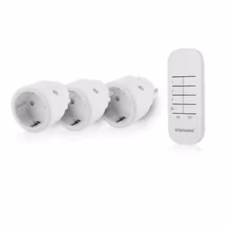 Smartwares SH4-99578, Sans fil, 433,92 MHz, Intérieure, Blanc, Maison, Bureau, 3 canaux