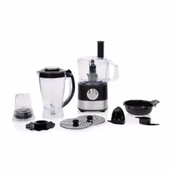 Princess 221054, 1,2 L, Anthracite, Acier inoxydable, Transparent, Rotatif, 1,75 L, Blender, Hacher, Mélange, 1,2 m