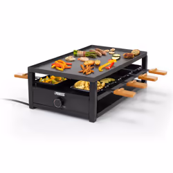 Princess 162655 raclette 8 personne(s) 1300 W Noir