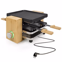 Princess 162950 raclette 4 personne(s) 800 W Noir, Bois - Vue supplémentaire 5