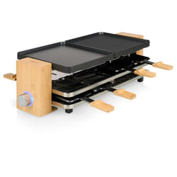 Princess 162918 raclette 8 personne(s) 1300 W Noir, Bois