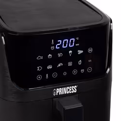 Princess 182031 Unique 3,5 L Autonome 1350 W Friteuse d’air chaud Noir