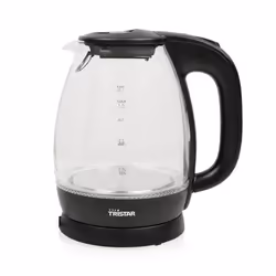 Tristar WK-3405, 1,7 L, 2200 W, Noir, Transparent, Verre, Indicateur de niveau d'eau, Arrêt de sécurité en cas de surchauffe