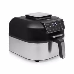 Princess 01.182092.01.001 Airfryer Gril, Friteuse d’air chaud, 5,6 L, 265 °C, 8 personne(s), Unique, Noir, Argent