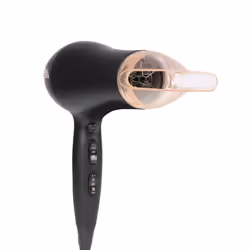 Tristar HD-2451 sèche-cheveux 2000 W Noir, Transparent