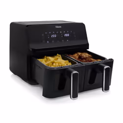 Tristar FR-9040 friteuse Double 8 L Autonome 2700 W Friteuse d’air chaud Noir