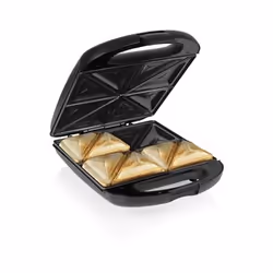 Tristar SA-3069 gaufrier et appareil à croque-monsieur 1500 W Noir, Acier inoxydable
