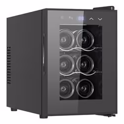 Tristar WR-7506 refroidisseur à vin Refroidisseur de vin thermoélectrique Pose libre Noir 8 bouteille(s) - Vue supplémentaire 4