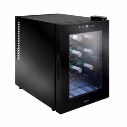 Tristar Grand Saigneé Refroidisseur de vin thermoélectrique Pose libre Noir 12 bouteille(s)