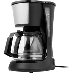 Tristar - Cafetière noir Nombre de tasse=6 verseuse en verre, fonction de conservation de la chaleur