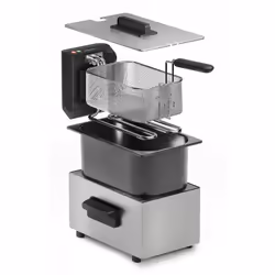 Tristar FR-9334 Friteuse 3L 2000W Argent - Vue supplémentaire 5