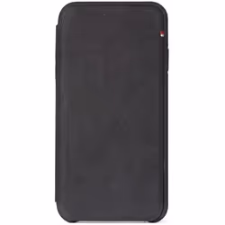 Étui en cuir - DECODED - iPhone Xs Max - Slim - Noir - Cuir véritable
