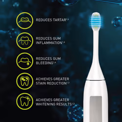 Silk'n ToothWave Adulte Brosse à dents vibrante Blanc