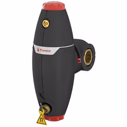 Le séparateur de saletés et d'air Flamco XStream Vent-Clean élimine les bulles d'air et toutes les impuretés, y compris les t ...