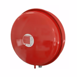 Vase d'expansion ovale avec languette de suspension