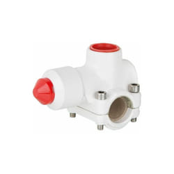 Flamco - Raccord tube T-Plus pour tube cuivre, paroi fine acier et inox 28x3/4'x28
