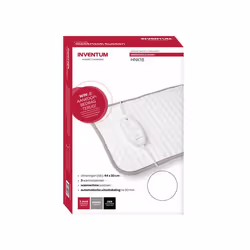 Inventum HNK18 couverture et coussin chauffant Chauffe-lit électrique 100 W Gris, Blanc Toison
