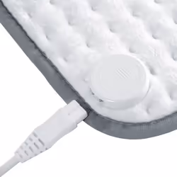 Inventum HNK18 couverture et coussin chauffant Chauffe-lit électrique 100 W Gris, Blanc Toison
