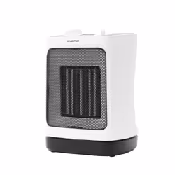 Inventum KC222WOS, Chauffage de ventilateur électrique, Vitrocéramique, 60°, Intérieure, Sol, Blanc