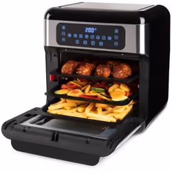 Mini-four Inventum GF1200HLD Rectangulaire Affichage Fonction tactile Capacité 12 litres Température réglable minimum : 80 Â  ...