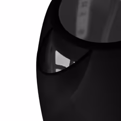 Inventum HW212, 1,2 L, 2200 W, Noir, Plastique, Indicateur de niveau d'eau, Arrêt de sécurité en cas de surchauffe