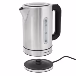 Inventum HW817D bouilloire 1,7 L 2200 W Noir, Acier inoxydable