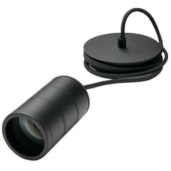 Sompex Retro Pendel éclairage en suspension Support flexible E27 Noir