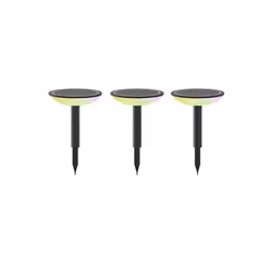 Calex 5401001500, Éclairage au sol extérieur, Noir, Jardin, Fixation au plancher, LED, Multicolore