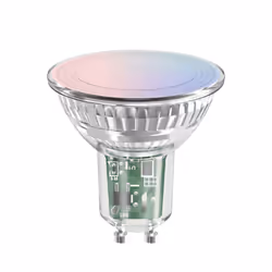Calex 5001001800, 4,9 W, GU10, 345 lm, 15000 h, Bleu, Vert, Rouge, Blanc chaud