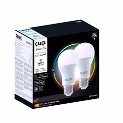 Calex 5001002750 ampoule LED Bleu, Vert, Rouge, Blanc chaud 4000 K 9,4 W E27 F