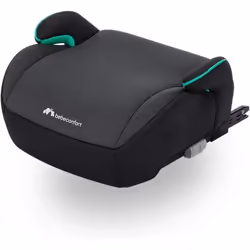BEBECONFORT Siège auto Manga i-Fix Rehausseur ISOFIX de 6 à 12 ans 22-36 kg 125-150 cm TINTED BLACK