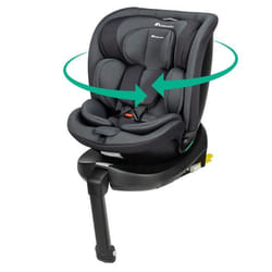 BEBECONFORT Siège auto évolutif pivotant EVOLUFIX PLUS 360 i-SizeGroupe 0/1/2/3 Isofix -0 à 12 ans (36 kg) 40-150 cmTinted Black