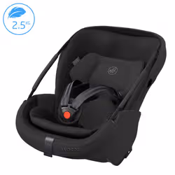 Maxi-Cosi Coral Slide Pro siège-auto bébé Groupe 0+ (0 - 13 kg; 0 - 18 mois) Noir - Vue supplémentaire 4