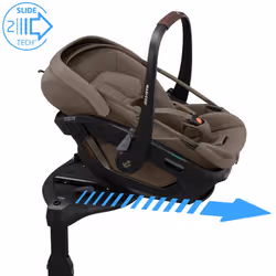Maxi-Cosi Coral Slide Pro siège-auto bébé Groupe 0+ (0 - 13 kg; 0 - 18 mois) Couleur truffe - Vue supplémentaire 2