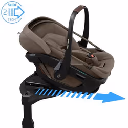 Maxi-Cosi Coral Slide Pro siège-auto bébé Groupe 0+ (0 - 13 kg; 0 - 18 mois) Couleur truffe - Vue supplémentaire 3