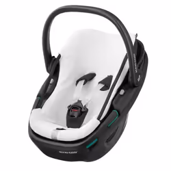 MAXI-COSI Housse dété en coton biologique pour Cosi Coral 360 accessoire siège auto Natural White