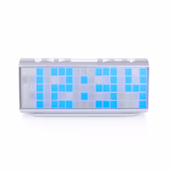 AudioSonic Radio Réveil, Horloge, Numérique, FM, LCD, 5,08 cm (2"), Bleu