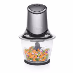 Tristar BL-4019 Hachoir, 1,2 L, Gris, Verre, Acier inoxydable, Boutons, 400 W