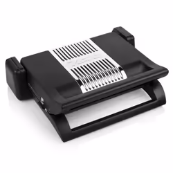 Nova 110502 Combiné snack 4 en 1, Noir, Gris, Rectangulaire, 1500 W, 345 mm, 430 mm, 270 mm