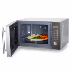 Tristar Micro-Ondes avec Gril, 800 Watt, Capacité 20 L, 8 Niveaux de Puissance, Fonction Décongélation, Minuteur, Mirror Door, Blanc, MW-2705