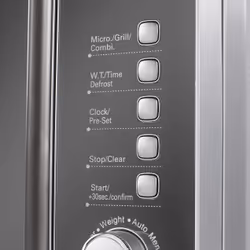Tristar Micro-Ondes avec Gril, 800 Watt, Capacité 20 L, 8 Niveaux de Puissance, Fonction Décongélation, Minuteur, Mirror Door, Blanc, MW-2705