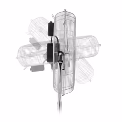 Tristar VE-5975 Ventilateur métal sur pied grande vitesse