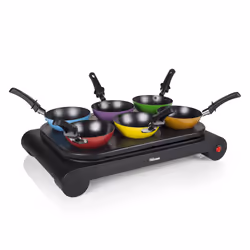 Tristar BP-2827 Set wok, Multicolore, 6 personne(s), 1000 W, 2 m, 400 mm, 270 mm
